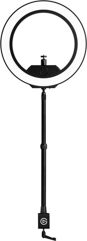 Premium 2500 lumens Light with desk clamp and ball mount for Streaming, TikTok, Instagram, Home Office, Temperature and Brightness app-adjustable on Mac, PC, iOS, Android