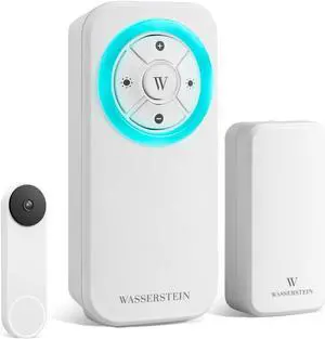 Doorbell Chime for Google Nest Doorbell (Wired, 2nd Gen) and Google Nest Doorbell (Battery) - Made for Google Nest - Authorized Nest Doorbell Chime (Includes Chime and Transmitter)