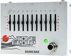 EQ Equalizer Guitar Effects Pedal Tone Group 10-Band