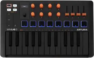 MiniLab 3 25 Slim-key Controller - Orange