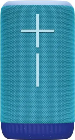 Ears EVERBOOM Wireless Bluetooth Portable Speaker, Big Bass and Immersive 360-Degree Sound, Floatable Waterproof Speaker IP67, up to 20-Hour Battery and 180 ft (55 m) Range - Colbat Blue