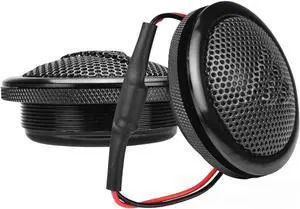 Soft Dome Tweeters 240 Watts 4 Ohm TW150SD-4 with Built-in Crossover, 32 mm Silk Dome, Neodymium Magnet for Car Audio and Motorcycle Systems Easy Flush Mount (Pair)