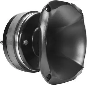 2" Exit Midrange Compression Driver + Horn WG2200Ph Slim 200 Watts 8 Ohm 109 dB, Shallow Profile Aluminum Horn + Ferrite Phenolic Driver