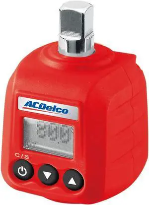 3/8 & 1/2" Heavy Duty Digital Torque Adapters with Buzzer and LED Flash Notification  ISO 6789 Standards with Certificate of Calibration (3/8 (5.9 to 59 ft-lbs.))