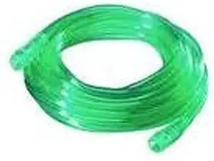 Oxygen Tubing 25 Foot Smooth, 001305GRN - Case of 25