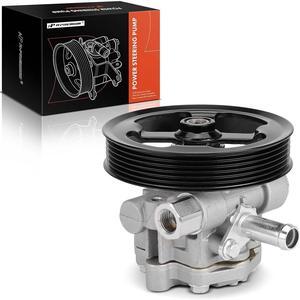 Power Steering Pump, with Pulley, Compatible with Chrysler 200 2011-2014, Sebring 2007-2010 & Dodge Avenger 2008-2014, Journey 2009-2020, 2.0L 2.4L, Replace # 5151016AB, 63138N