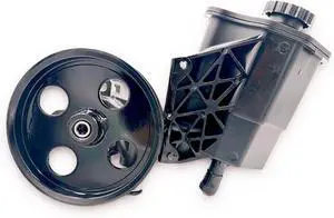Power Steering Pump 96-70269 20-70269 with Pulley Reservoir Compatible With 2002-2007 Dodge Ram 1500, New Power Assist Pump