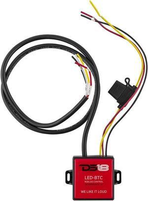 DS18 LED-BTC LED Bluetooth Control - BT 4.0 Faster and Longer Range, Works with  and Andriod, Waterproof IP65 Rated, 12 Volt Applications - Works in All Environments Wet or Dry
