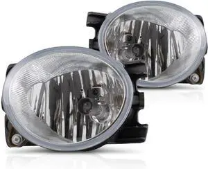For Honda Pilot Fog Light Assembly 2009 2010 2011 Pair Driver and Passenger Side For HO2594100, HO2595100 | 33951-SZA-305, 33901-SZA-305