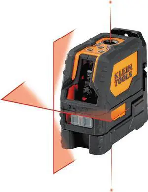 93LCLS Laser Level, Self Leveling, Cross Line Level with Plumb Spot and Magnetic Mounting Clamp