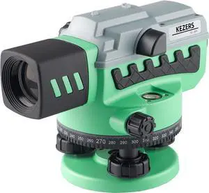 36X Transit Level,Automatic Optical Survey Level,High Precision Auto Level,Self-Leveling Tool for Builders,Waterproof/Height/Distance/Angle Measurement - KL-36X