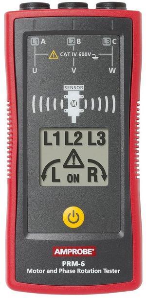 PRM-6 Phase Sequence and Motor Rotation Tester