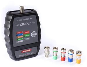 CO 4 Port Coax Cable Mapper, Tester, Tr, and Toner - Commercial Grade Coaxial Wire Continuity Checker