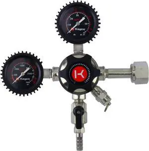 Elite Series Dual Gauge CO2 Draft Beer Regulator, 1 Product