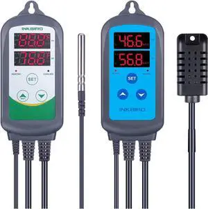 ITC-308 Temperature Controller with IHC-200 Humidity Controller