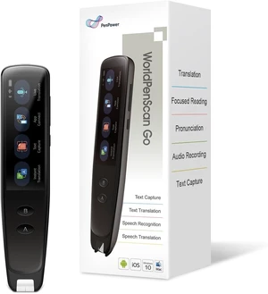 WorldPenScan Go - Translation Pen with Scanning, Reading, Audio Recording, Live Interpretation, and AI Reading Buddy for Kids WorldPenScan Go - Translation Pen with Scanning, Reading, Audio Recording, Live Interpretation, and AI Reading Buddy for Kids