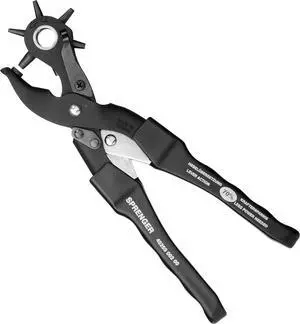 Leather Hole Punch - Made in Germany - Handheld Professional Tool for Leather Products Herm Sprenger