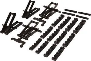 Woodworking Supply 2 Pack of 4 Way Pressure Clamps For Clamping Panels - Using Pressure From All Four Directions. For Woodworkers, Cabinet and Furniture Makers (2 four way pressure clamps)