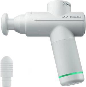 Hypervolt Go 2 - Featuring Quiet Glide Technology - Handheld Percussion Massage Gun - 3 Speeds, 2 Interchangeable Heads - Helps Relieve Sore Muscles and Stiffness - FSA and HSA Eligible
