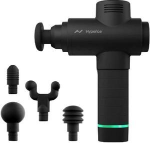 Hypervolt 2 Black - Featuring Quiet Glide Technology - Handheld Percussion Massage Gun | 3 Speeds, 5 Interchangeable Heads | Helps Relieve Sore Muscles and Stiffness |FSA and HSA Eligible