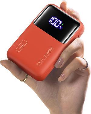 20000mAh 65W Ultra Small USB C Laptop & Phone Portable Charger, Fast Charging Flight Cruise Ship Family Essentials Traveling Battery Pack for College Students Teen Boys Girls, Orange