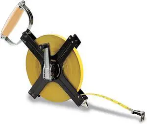 Komelon N6300 300-Feet Open Reel Metal Frame Long Steel Tape Measure Komelon N6300 300-Feet Open Reel Metal Frame Long Steel Tape Measure