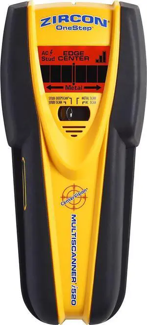MultiScanner i520 Center-Finding Stud Finder with Metal and AC Electrical Scanning