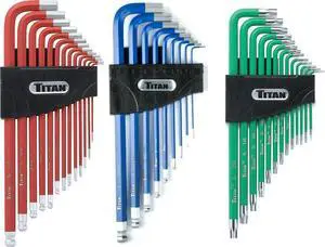 12763 35-Piece Star, Metric, and SAE Hex Key Set
