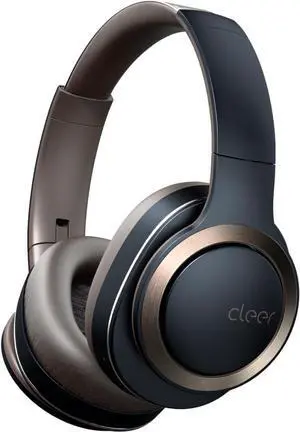 Enduro ANC Noise Cancelling Over the Ear Bluetooth Headphones with Mic, 60 Hrs Playtime, Noise Canceling, Ambient EQ Modes, Hi-Res Audio, Deep Bass, Multi-Point Connect, Bluetooth 5.0, Dark Navy