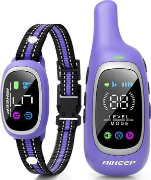 2-in-1 Dog Shock Collar and k Collar for Dogs  3300FT Dog Training Collar with Remote, IP67 Waterproof e Collar with Anti-k/Beep/Vibration/Shock Modes for Small Medium Lar Dog(5-120Lbs)