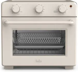 Air Fry Toaster Oven, 7 Preset Coo Options, Dishwasher-Safe EverGood Coated Trays Included, 60-Minute Auto Shutoff w Audible Timer, Power Indicator Light, 1700 Watt, Oatmilk