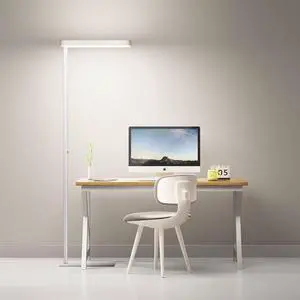 LH1 Superlight 77'' Floor Lamp, 100W Full-Spectrum Eye-Care Bright Lamp for Reading, Office Work, 9000LM LED Standing Dimmable, Perfect Family Living Room, Home by DT