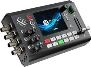 mini-ISO Video Mixer Switcher, 10 Channel All-in-One Compact SDI and HDMI Live Stream with PTZ Camera Control, NDI HX Supported,Professional Streaming for by DT