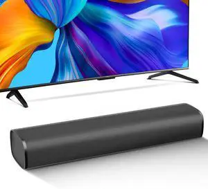 Sound Bar for Smart TV, Bluetooth Soundbar 50 Watts Mini with ARC/Optical/AUX, Surround System TV/PC/Gaming/Projectors by DT