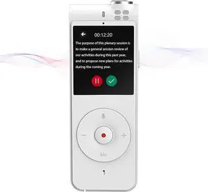REMO Digital Voice Recorder with Playback - to Text Translation & Transcription, Audio Recorder, Translator Device, No Subscription Needed, for Lectures Meetings by DT