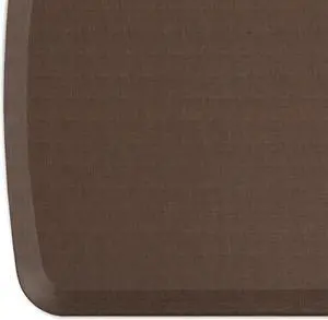 Elite Premier Anti-Fatigue Kitchen Comfort Floor Mat, 20x72, Linen Truffle Stain Resistant Surface with Therapeutic Gel and Energy-Return Foam for Health Wellness by DT