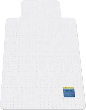 Heavy Duty Office Chair Mat for Carpet - 32" x 55" Hard Material Slip Resistant Floor Home Easy Glide by DT