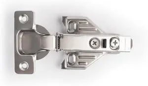 50-Pack, Full Overlay Cabinet Door Hinges,105 Degree Adjustable Concealed Kitchen Cabinet Hinges Soft Close for Face Frame Cabinet, with Screws - Durable and Easy Installation