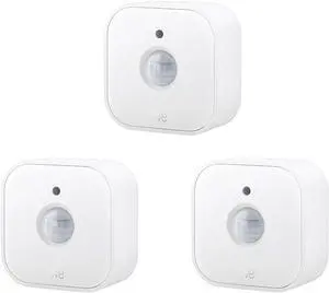 Motion (Matter) 3-Pack  Smart Motion and Light Sensor, IPX3, Automatic Activation of Devices, Future-Proof, Works with Apple Home, Alexa, Google Home, SmartThings, requires Thread Border Router