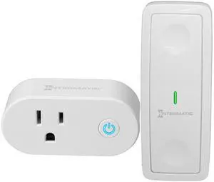 ABRA Bluetooth® Surface Switch with Smart Plug/Gateway - Convenient All-in-One Package, Easy Wire-Free Installation & App-Free Operation, Control ABRA Smart Lighting, Requires 2.4 GHz Wi-Fi