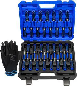30 PCS Universal Terminal Release Kit, Universal Electrical Terminal Removal Tool for Replaces Universal Vehicle Wire Harness Pin Connector Release