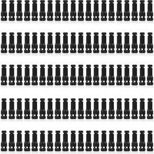 100Pack Low Voltage Wire Connector, Landscape Lighting Connectors Waterproof for 12/2 14/2 Gauge Cable Low Voltage Connector for Outdoor Path Lights Spotlights In-Ground Lights