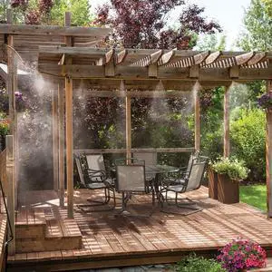 3 Pack 3/8 Inch Basic Outdoor Misting System for Cooling