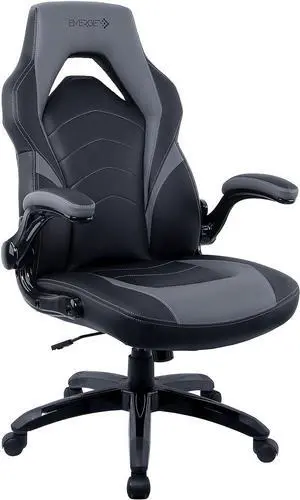 Emerge Vortex Bonded Leather Ergonomic Gaming Chair with Lumbar Support, High Back and Adjustable Tilt Lock