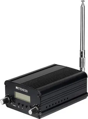 TR509 FM Transmitter for Church, FCC Certified FM Broadcast Transmitter, Long Range Stereo Mini Radio Station for Drive-in Movie, Church Parking Lot, Lights Fireworks Show