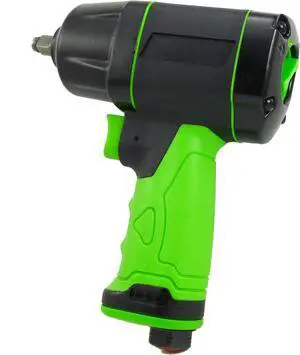 3/8" Air Impact Wrench  480 ft-lb Torque with Built-In Power Regulator for Precision Speed & Torque Control. DP-63061