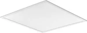 CPX 2x2 LED Flat Panel Light, 2 Ft. x 2 Ft. LED Light Panel, Ceiling Lighting Fixture, 2500/3200/4000 Adjustable Lumens, 3500K/4000K/5000K Switchable CCT, Smooth Satin Lens, White