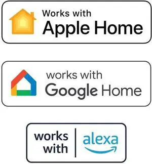 Ditra-Heat-E-RS1 Smart Thermostat with Floor Sensors, Energy Tracking, GFCI Protected - Ideal for Home Heating Mirror-Finish, App Control, Voice Assistant Compatible DHERT105/BW