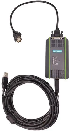 Compatible with Siemens PLC Programming Cable S7-200/300/400 Data Download Line 6ES7972-0CB20-0XA0,USB/MPI PC Adapter USB for Siemen MPI/DP/PPI 16ft