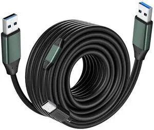 50Ft USB 3.0 Cable Male to Type A for Data Transfer,Hard Drive Enclosures,Laptop Cooler,DVD Player,USB Hub